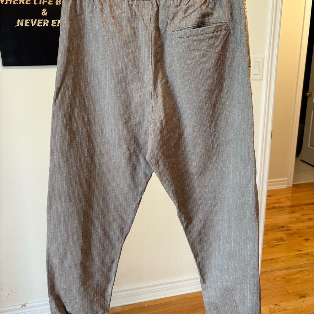 Moschino Men's Taupe Dress Pants